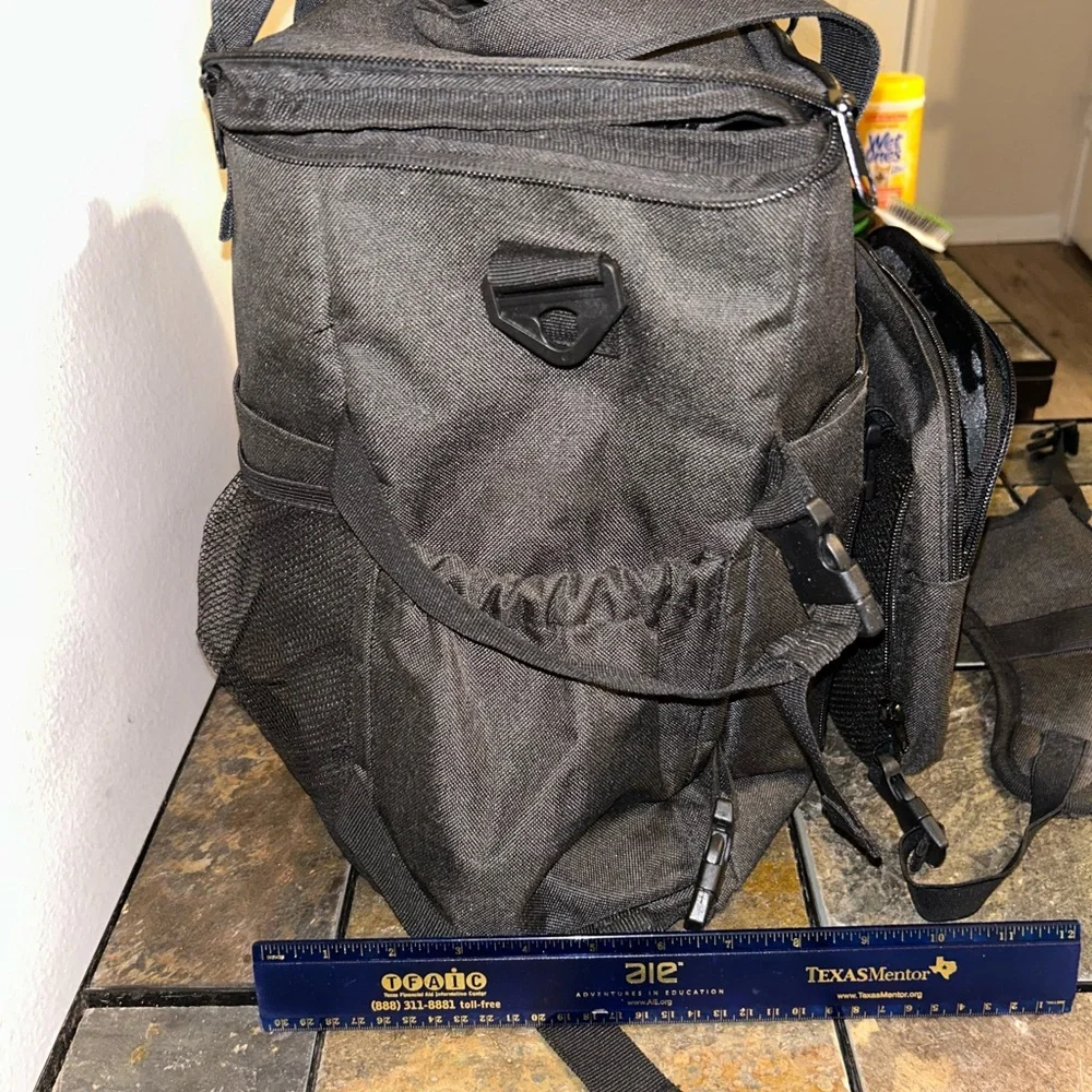 Modoker Black Backpack Travel Bag